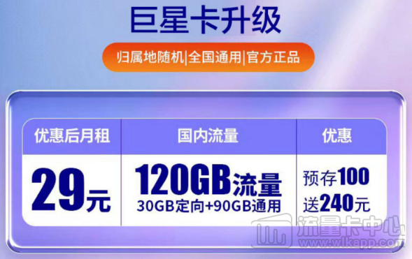 電信巨星卡升級版套餐推薦|電信星站卡|超多流量免費領(lǐng)取優(yōu)惠速來！